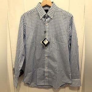 TailerByrd Men’s Button Down Dress Shirt | size small